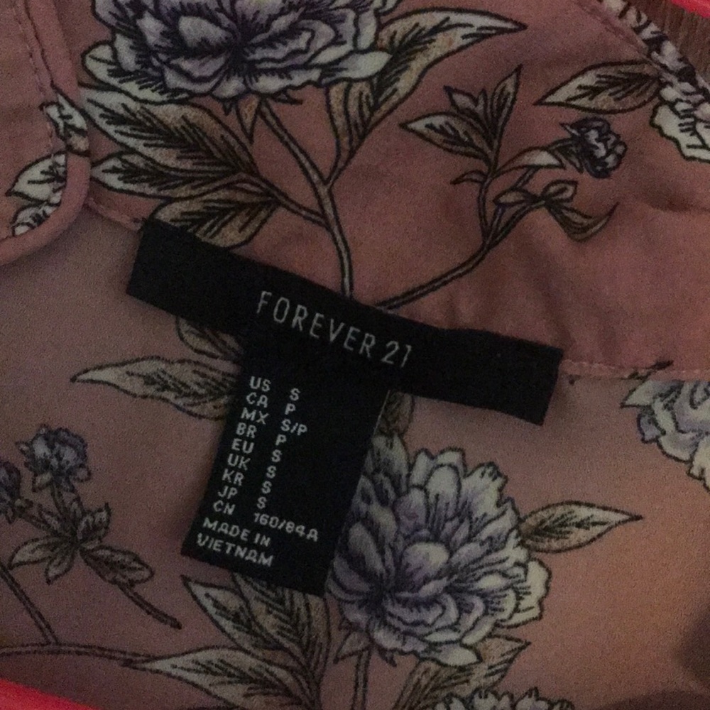 Floral Button Up - Picture 2 of 2